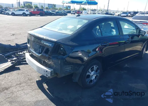 2015 Honda Civic Hybrid z USA, uszkodzony, nr VIN 19XFB4F28FE201472